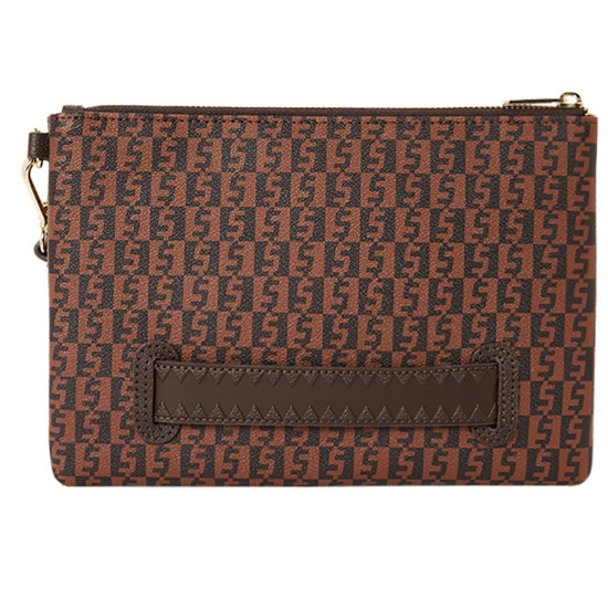 Sprayground Money Check Cross-Over Clutch